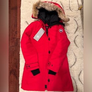 Canada Goose Parka with Fur-Trim Hood